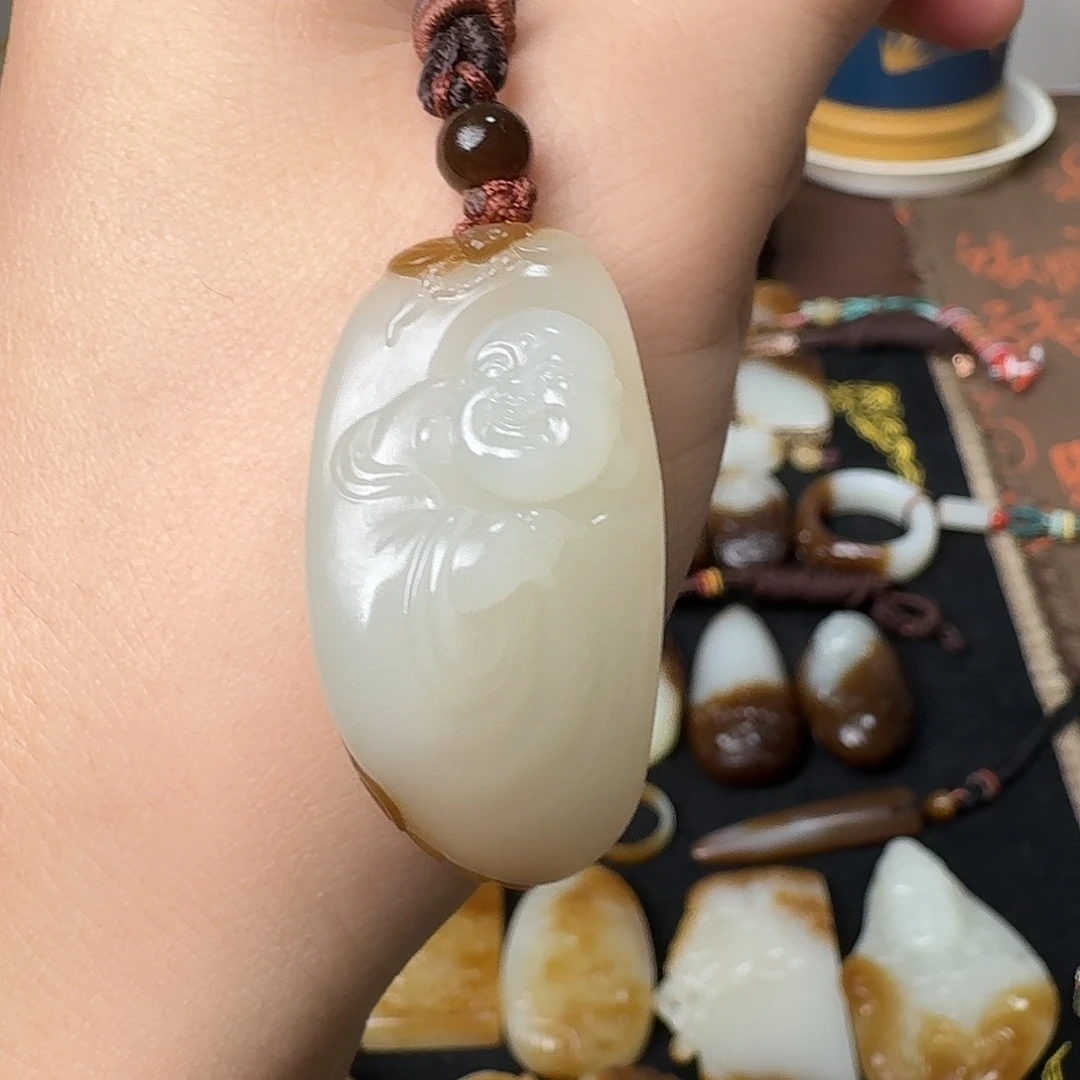 吊坠(不含链)未镶嵌和田玉