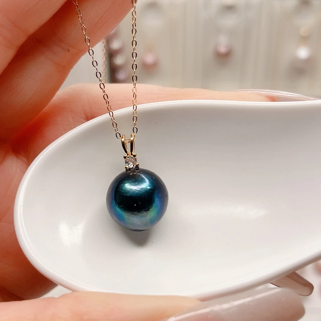 淡水珍珠合金吊坠(赠链)