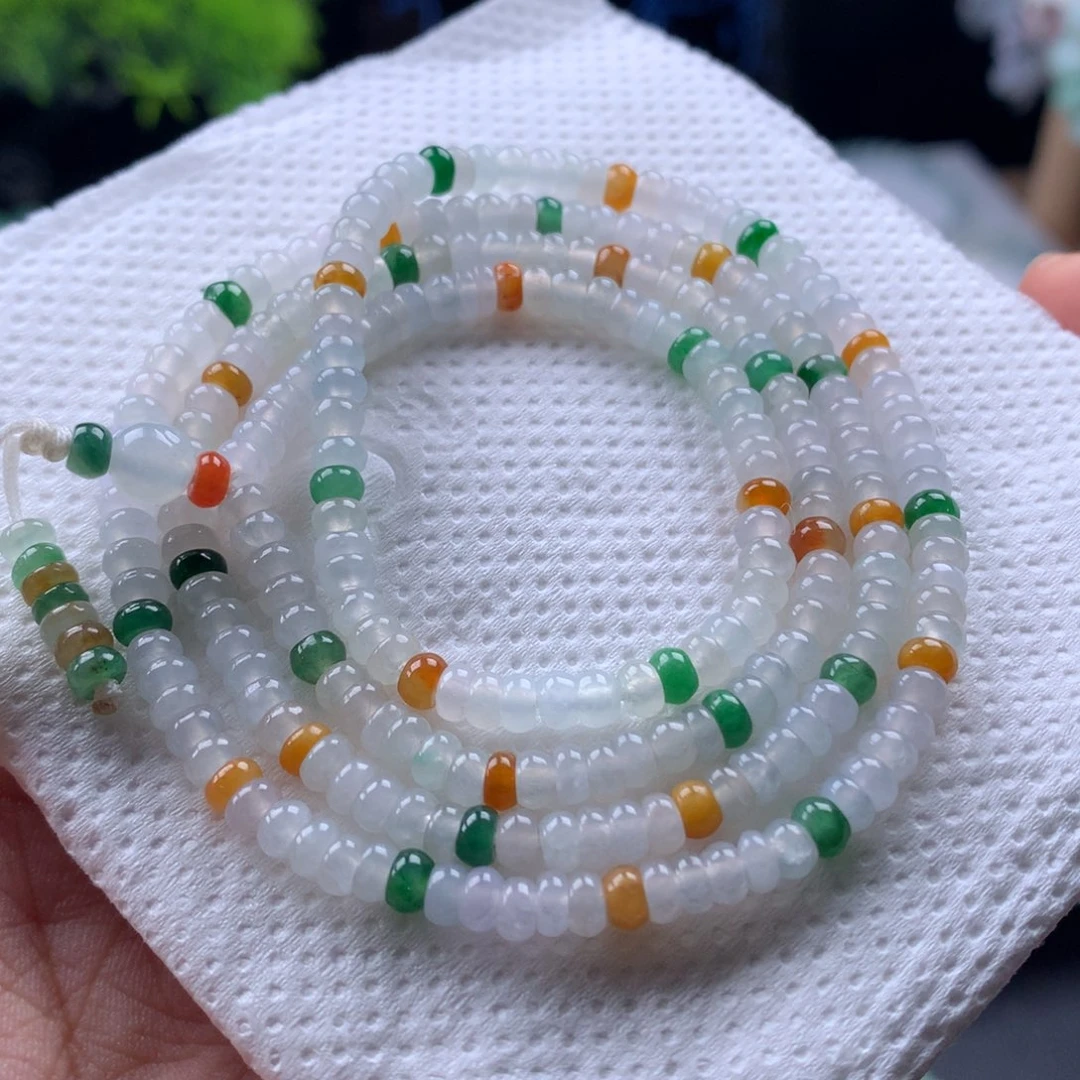 翡翠未镶嵌手链卡4