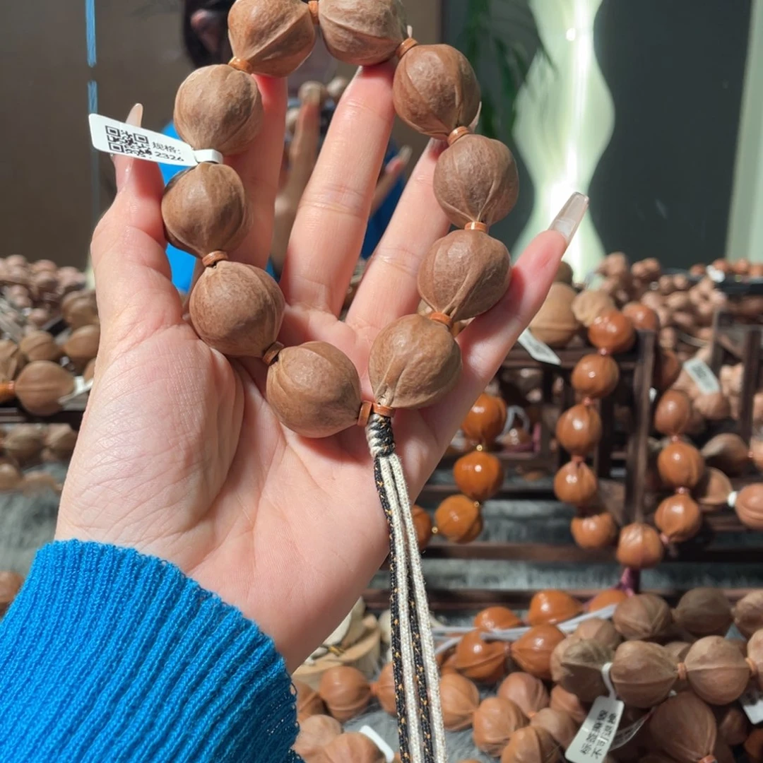 大***简橄榄核手串2326一物一拍