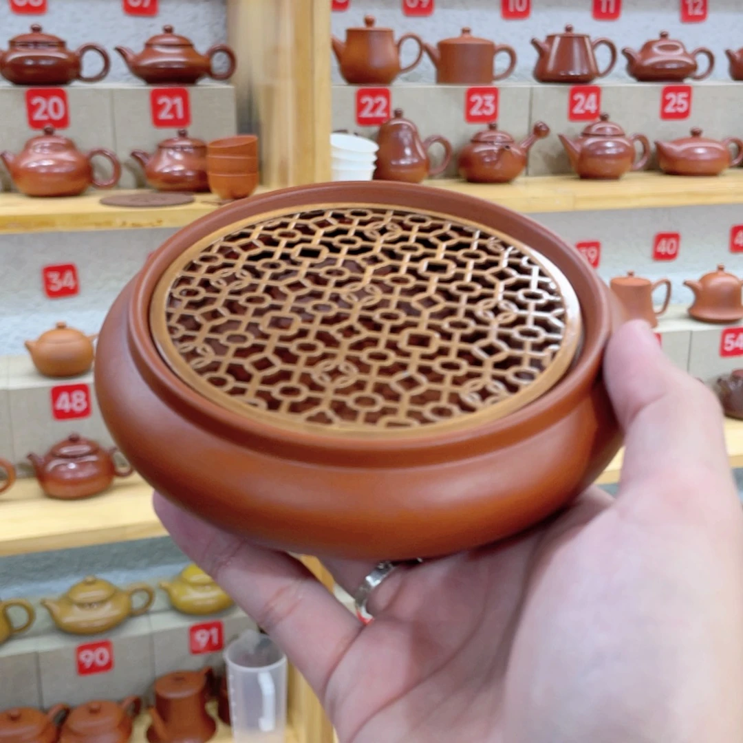 茶壶紫砂壶承内直径10厘米外直径13