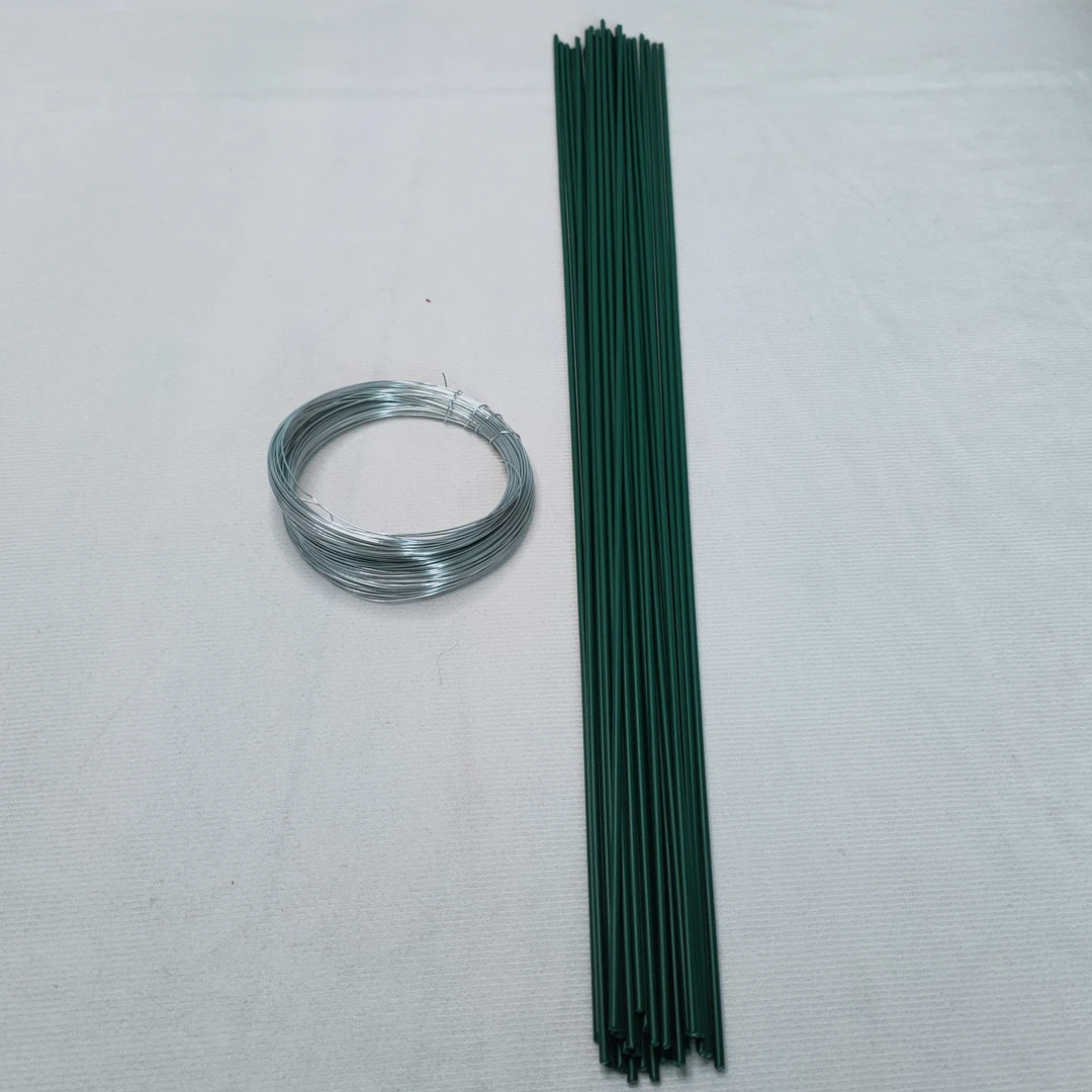 手工编织毛线花朵专用铁丝钩织初学专用花杆40厘米