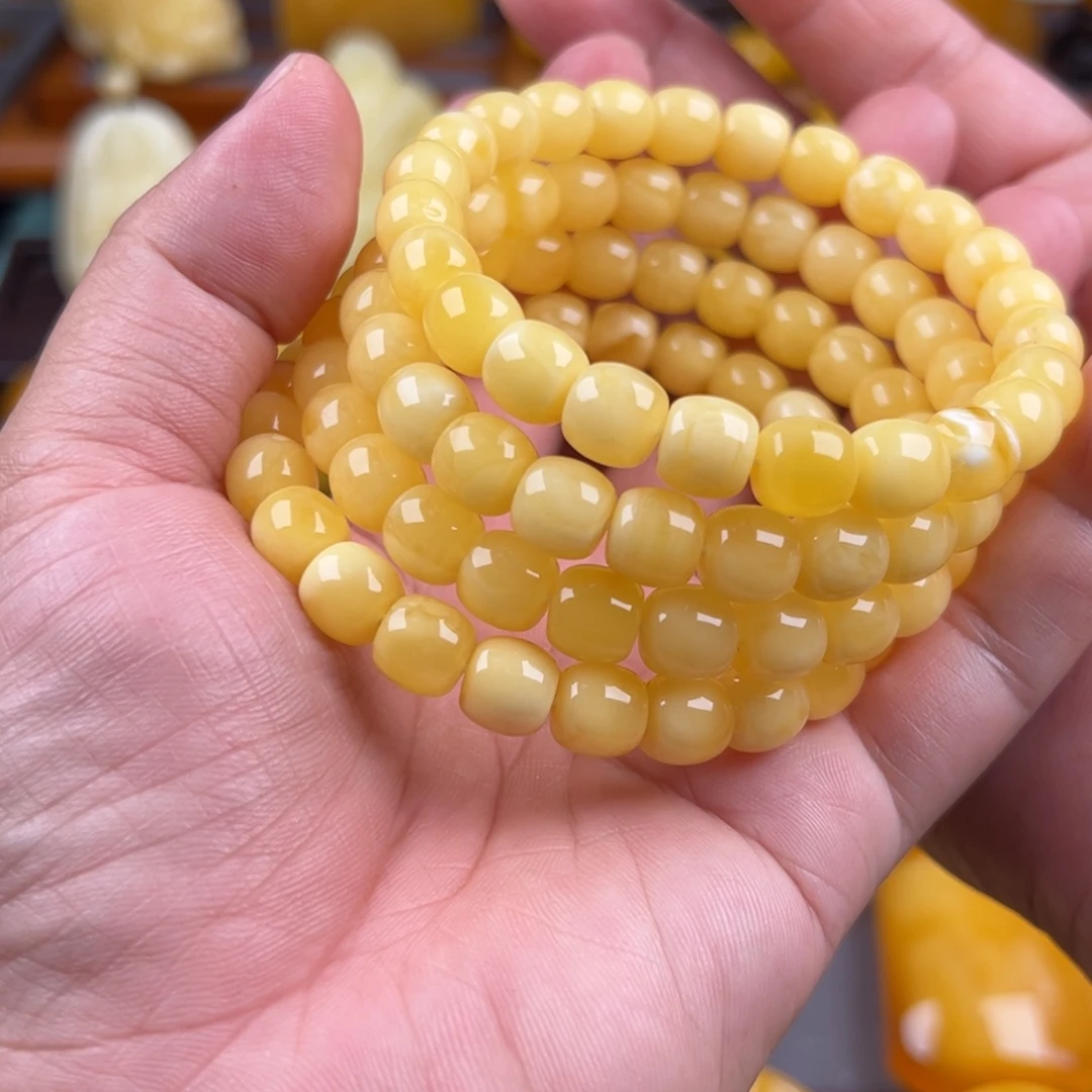 琥珀颈饰未镶嵌多样性发货发其一