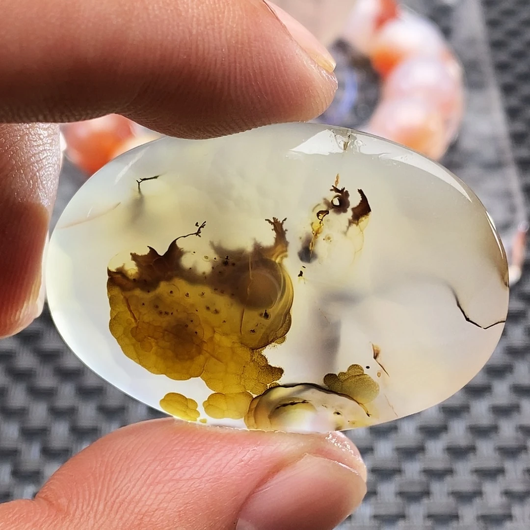 玛瑙/玉髓未镶嵌吊坠(不含链)36