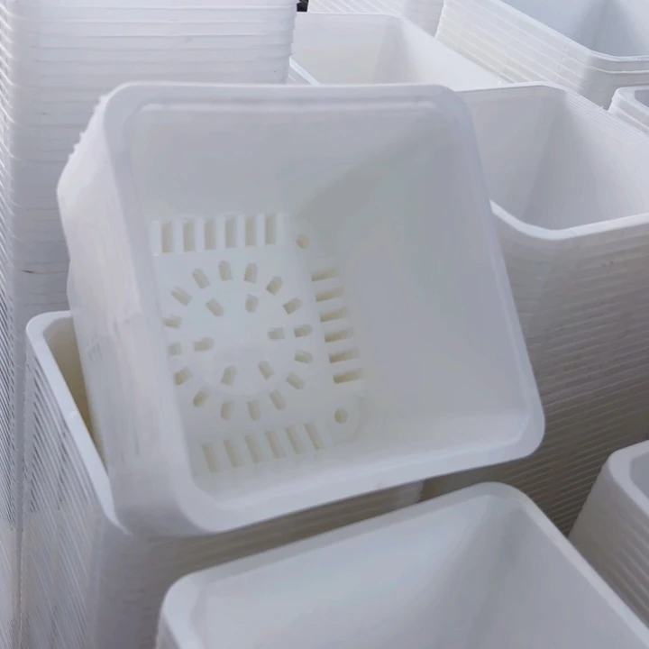 160白方盆15公分高11公分15个