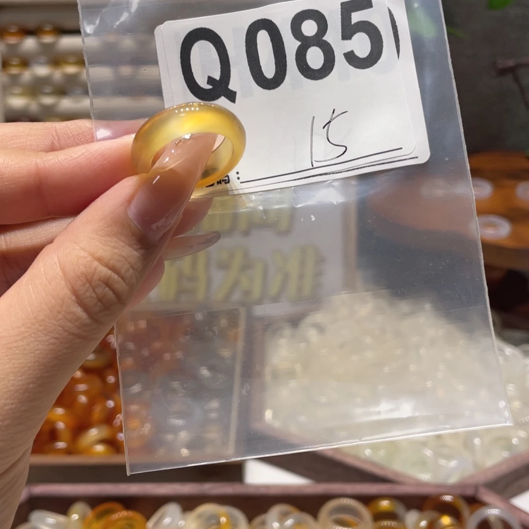 未镶嵌戒指玛瑙/玉髓085