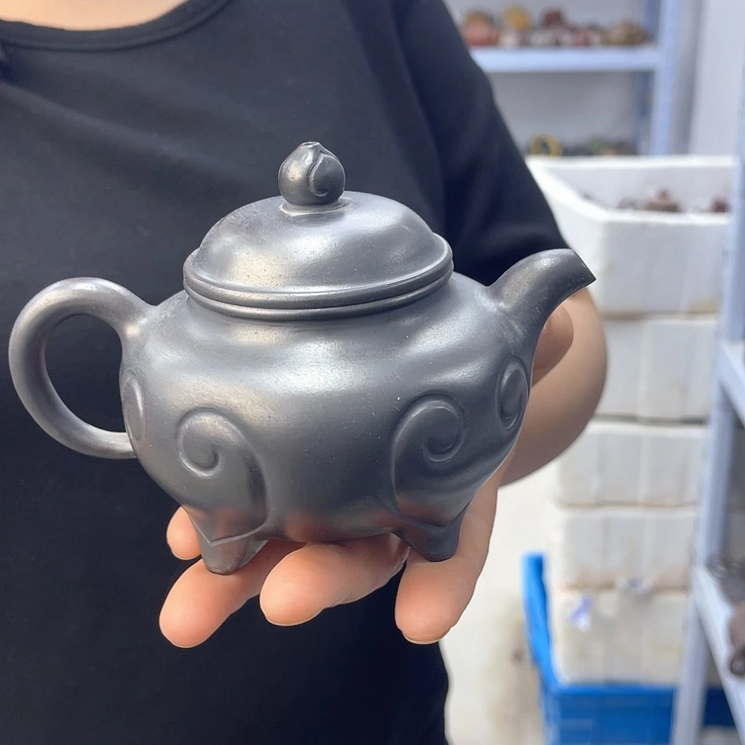 茶壶紫砂宜兴紫砂壶瑕疵