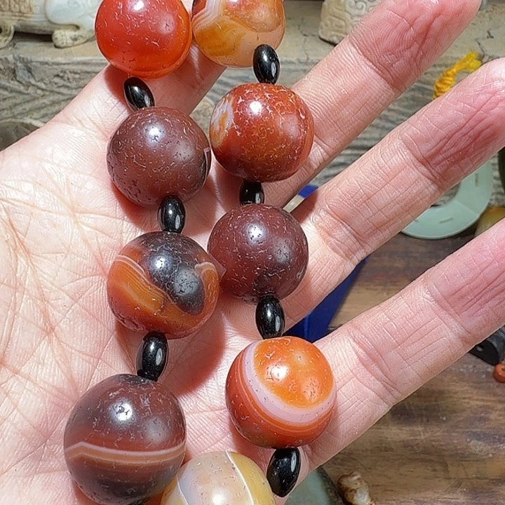 玛瑙/玉髓车挂未镶嵌福****）