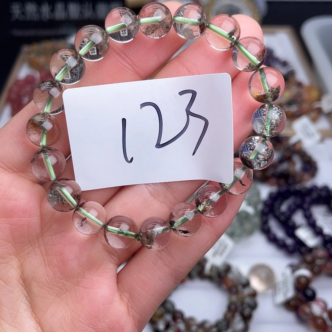 水晶手串未镶嵌天然