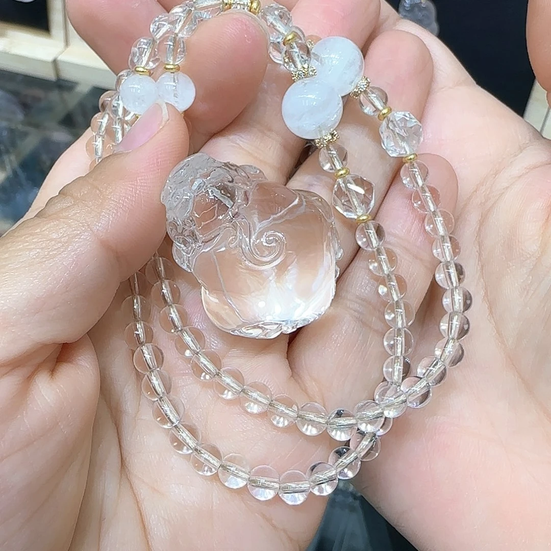 *****颈饰未镶嵌水晶天然