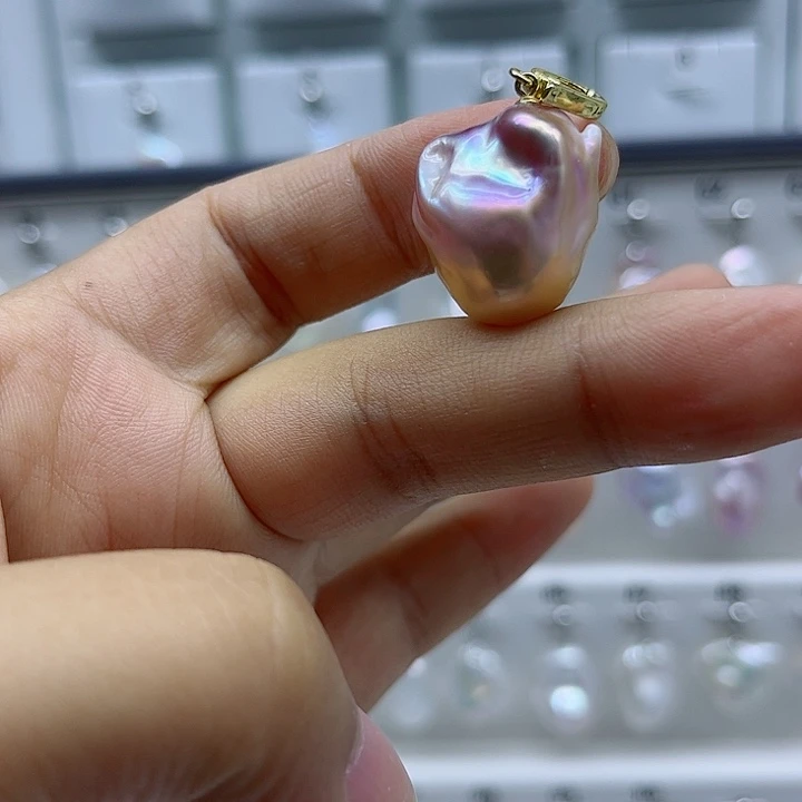 淡水珍珠未镶嵌颈饰