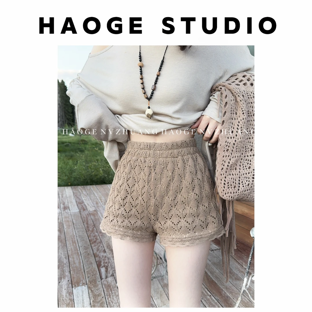 浩哥严选●时髦范本HGX5XXK2369A休闲短裤预宽松外穿时尚百搭ins风