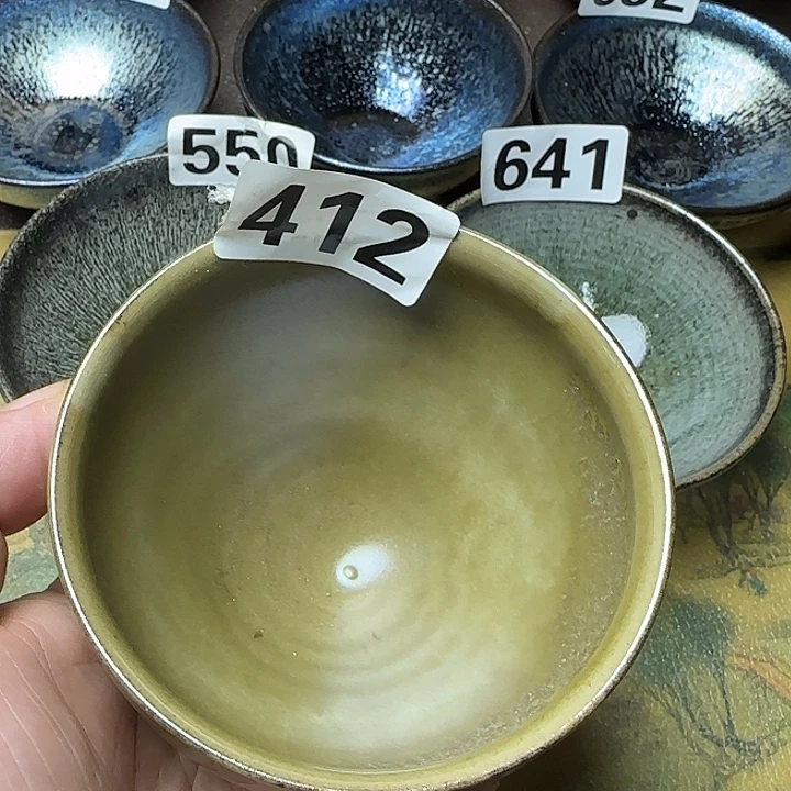 茶盏龙窑柴烧全手工主人杯