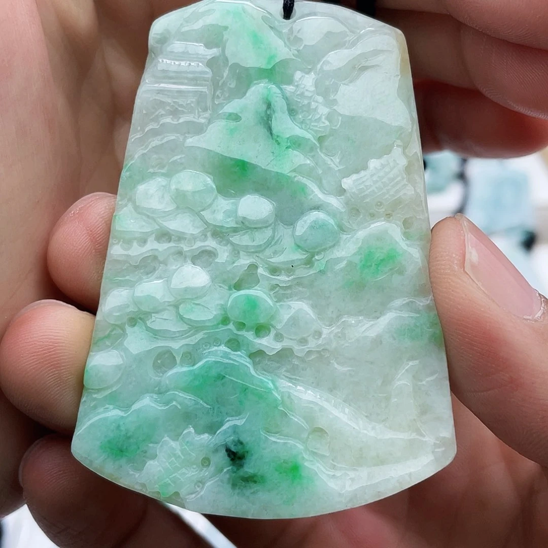 颈饰未镶嵌翡翠翡翠