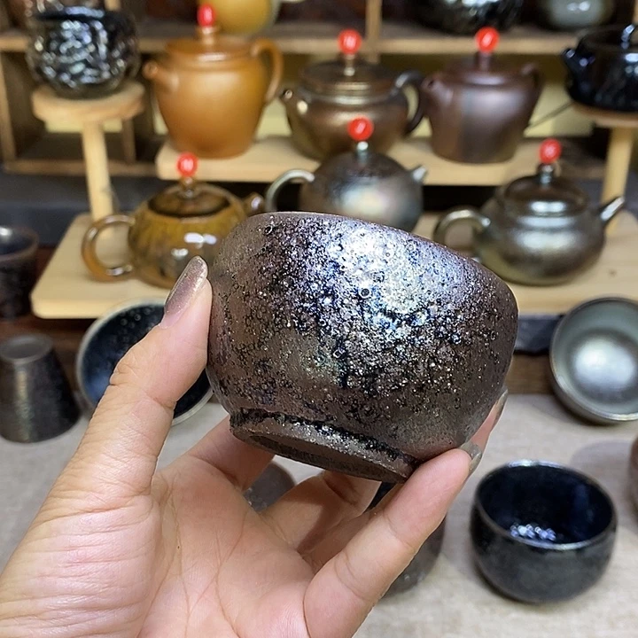 O***兔云南建水柴烧主人杯