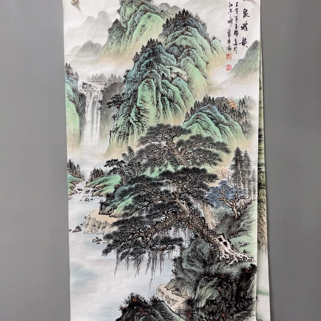 国画老师手绘作品