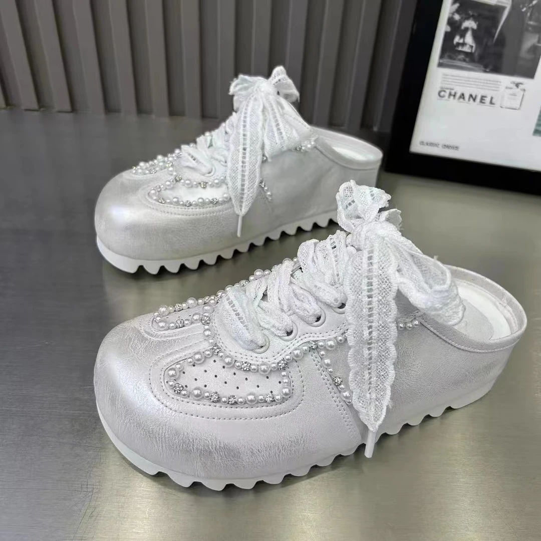 新款气质休闲百搭女士休闲半拖鞋A/MZJ/102-33