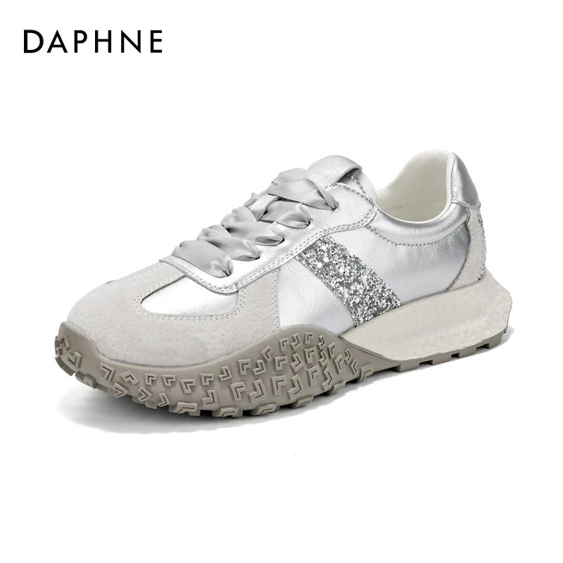 达芙妮厚底软底休闲鞋女2025新款夏季时尚德训鞋百搭透气运动鞋子