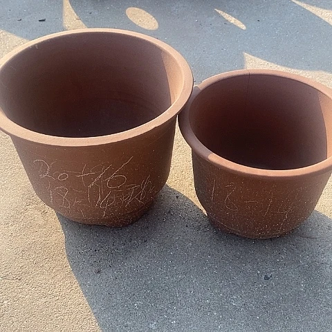 中过离心紫砂花盆