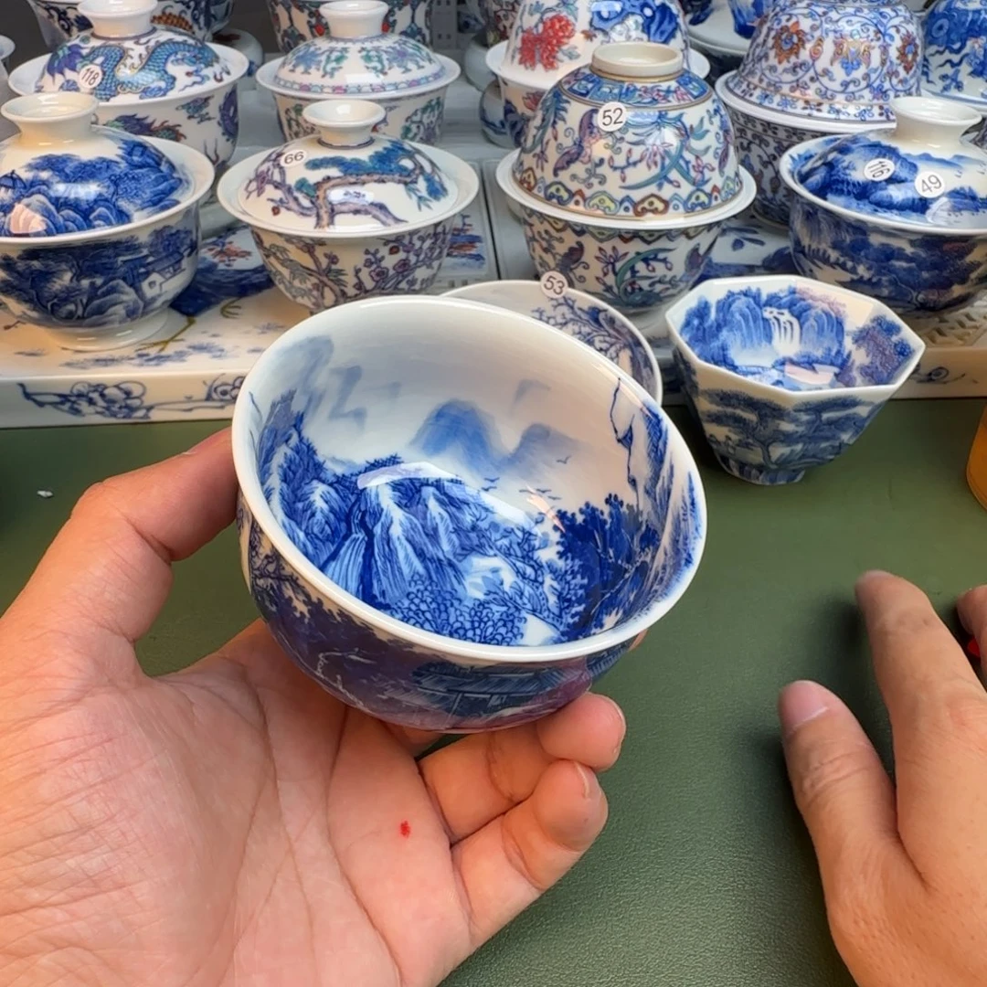 纯手工纯手绘茶具88