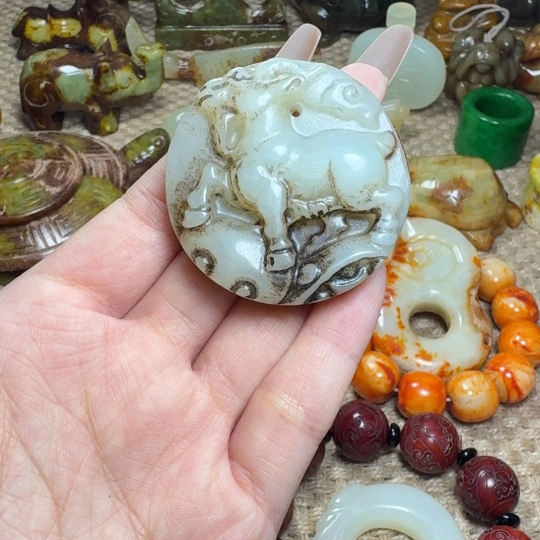 吊坠白玉菩提挂件