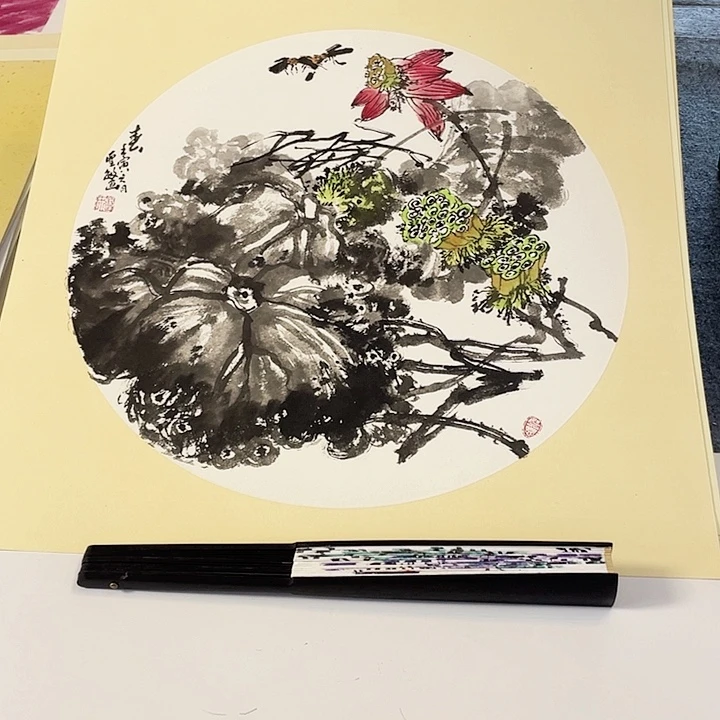 国画张圣敏先生纯手绘作品