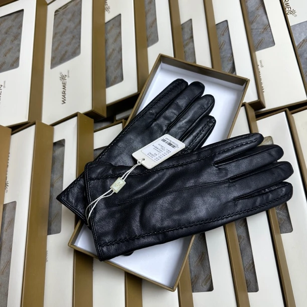 女款朋友青年加绒手套加厚厚款女男女通用薄款中年