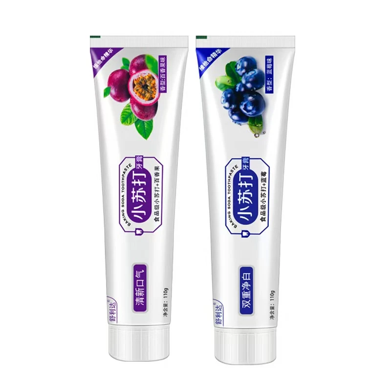 三赠品 亲测水果味小苏打牙膏清洁口腔清新口气护龈健齿