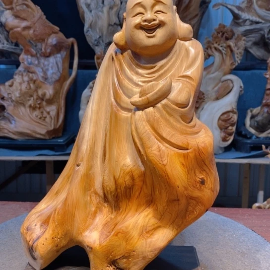 柏木（崖柏）根雕摆件