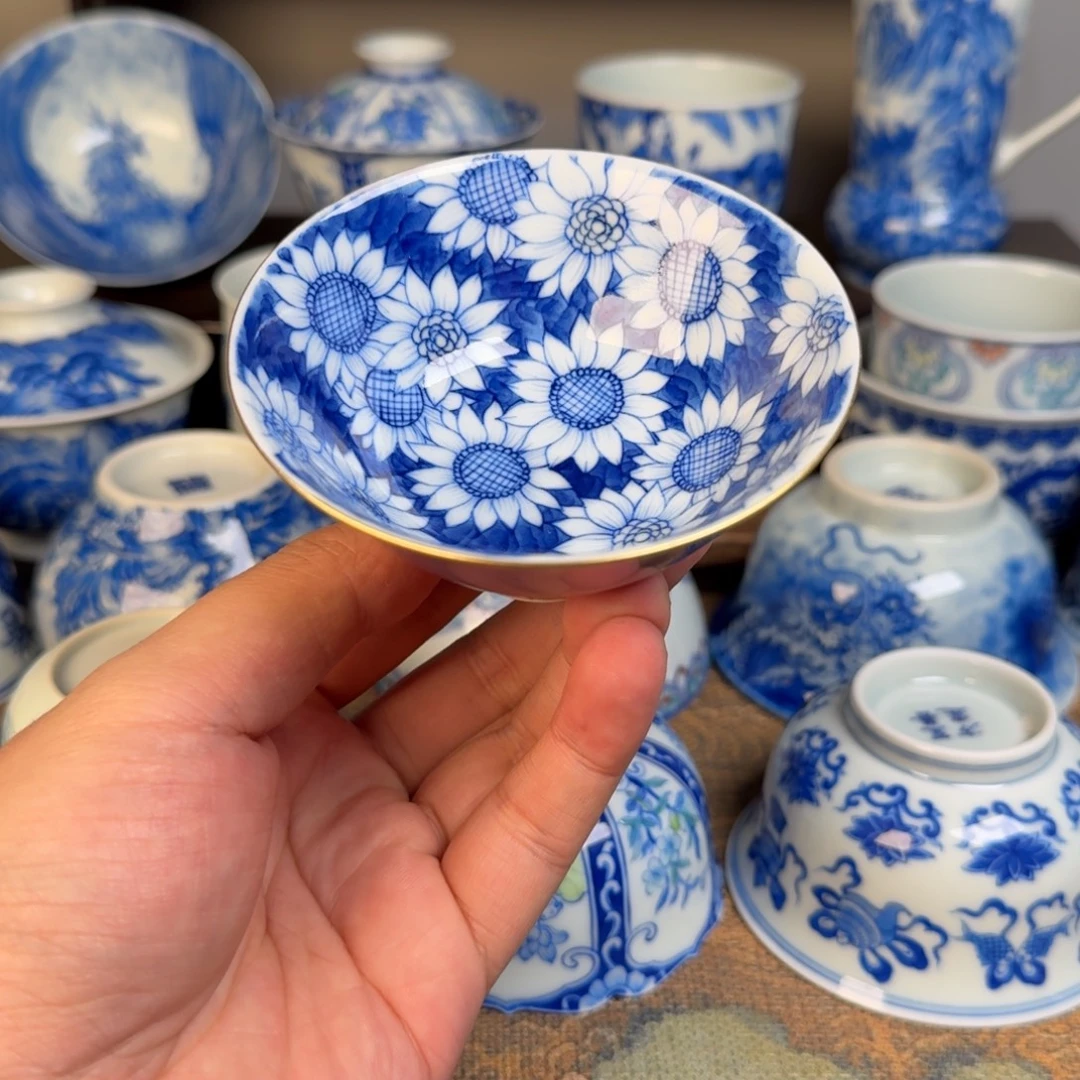 现代景德镇手工手绘茶器微瑕福利