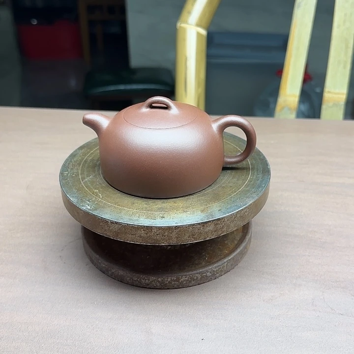 茶壶底槽青底槽青半月容量170cc