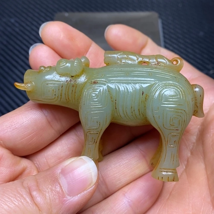 和田玉挂件未镶嵌一*一