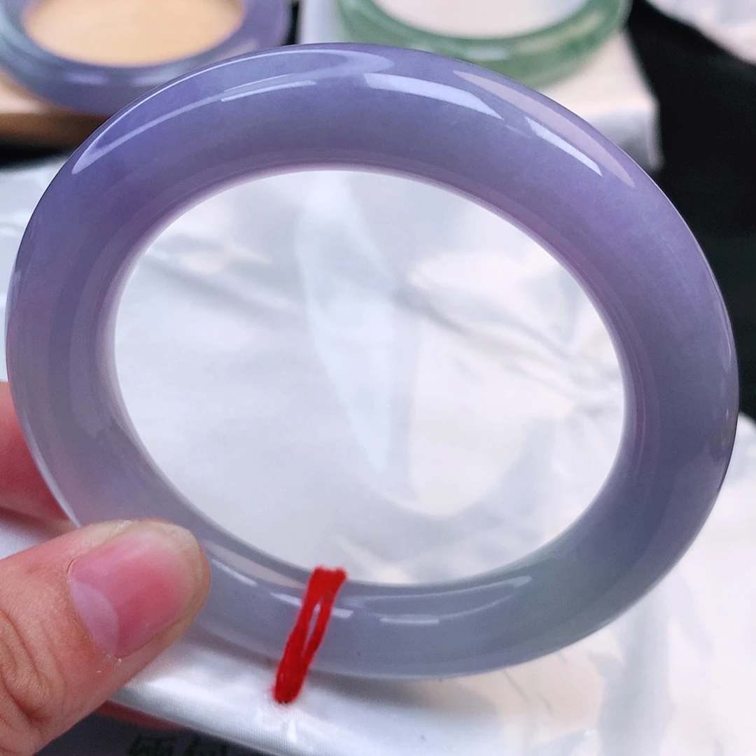 未镶嵌手镯翡翠完美无纹裂A货149号