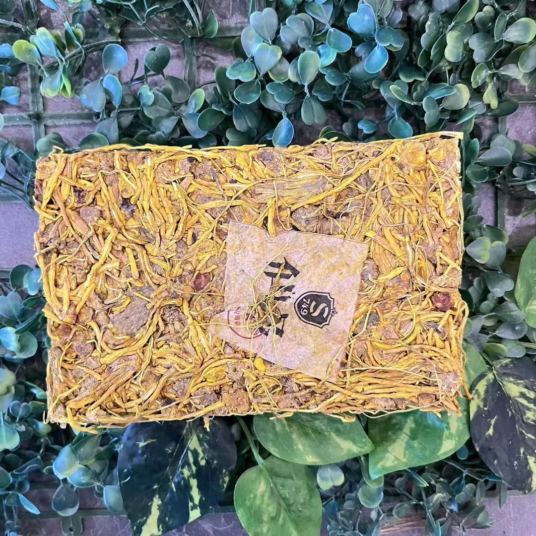 雨腾古茶  “十龙”菩提XR亲L“S仙M SX上X SX数Z”J根200g/砖（6月9）