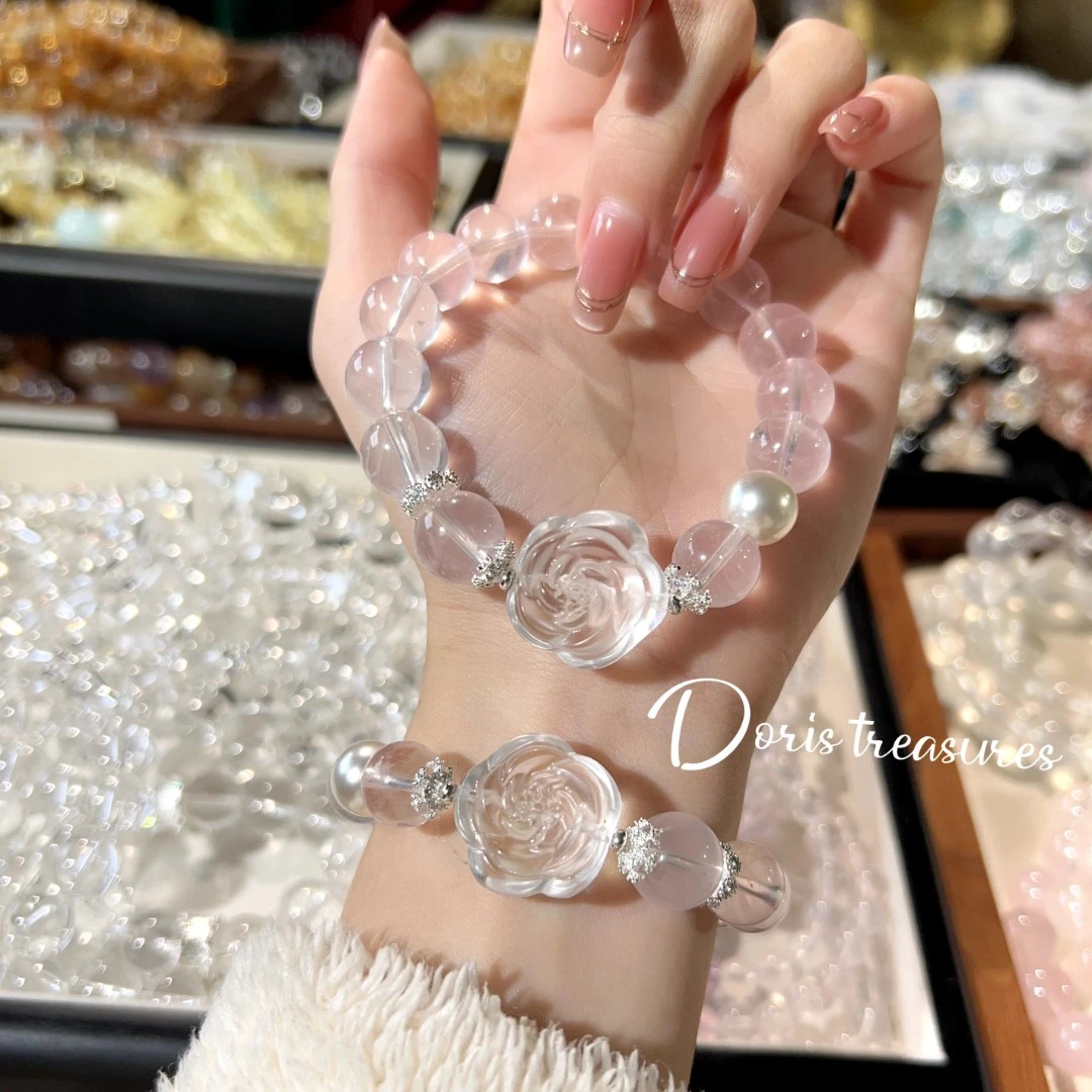 【粉色清欢】 手链 精致气质 多样性发颜色微差