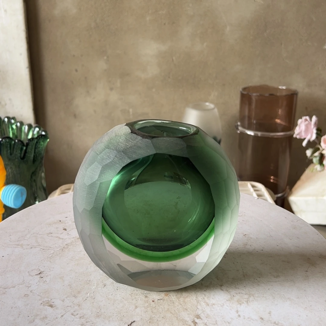 弘扬琉璃花器高度15