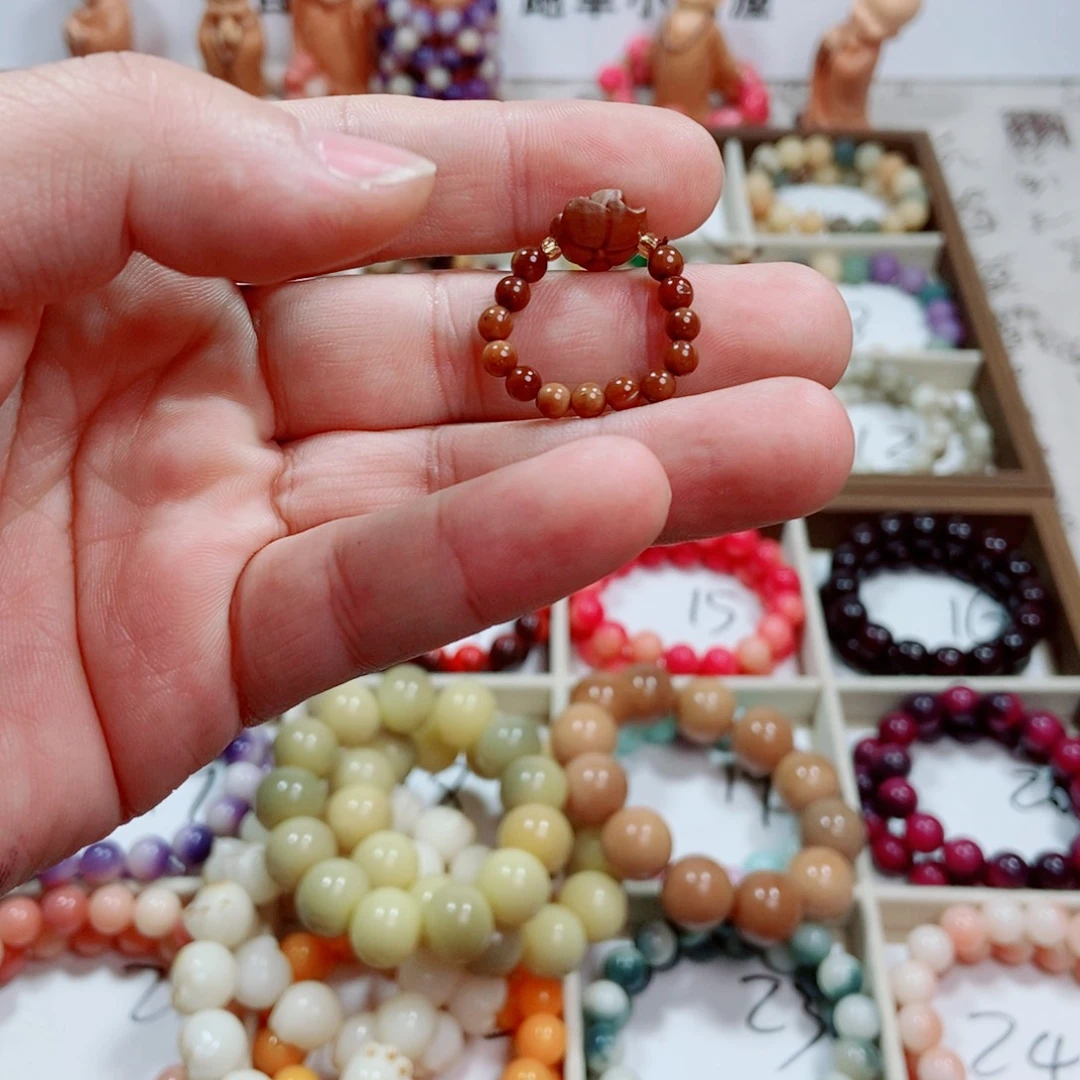 白玉菩提吊坠美***^戒指