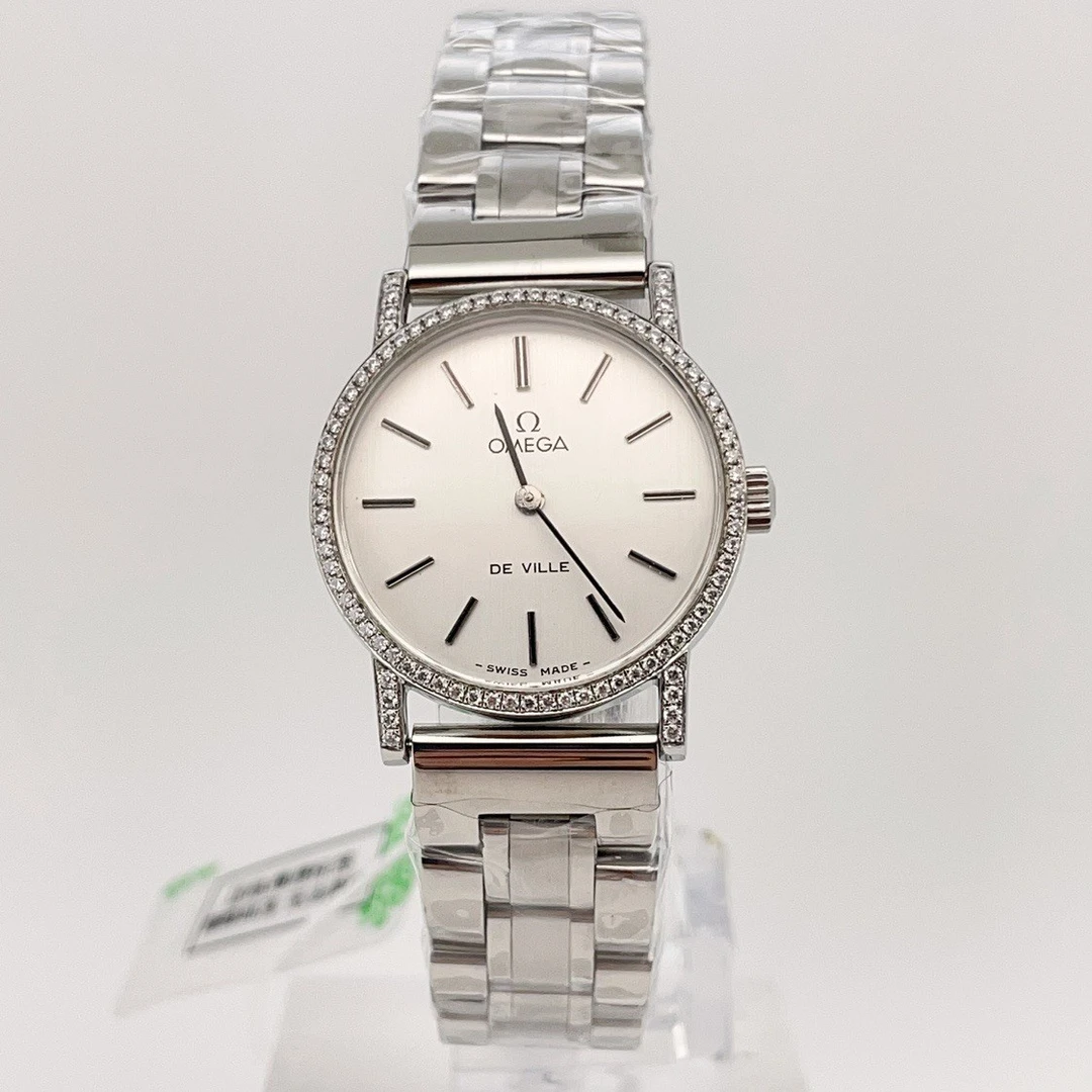95新 Omega/欧米茄  手动机械后钻25mm/公价32999/w12508