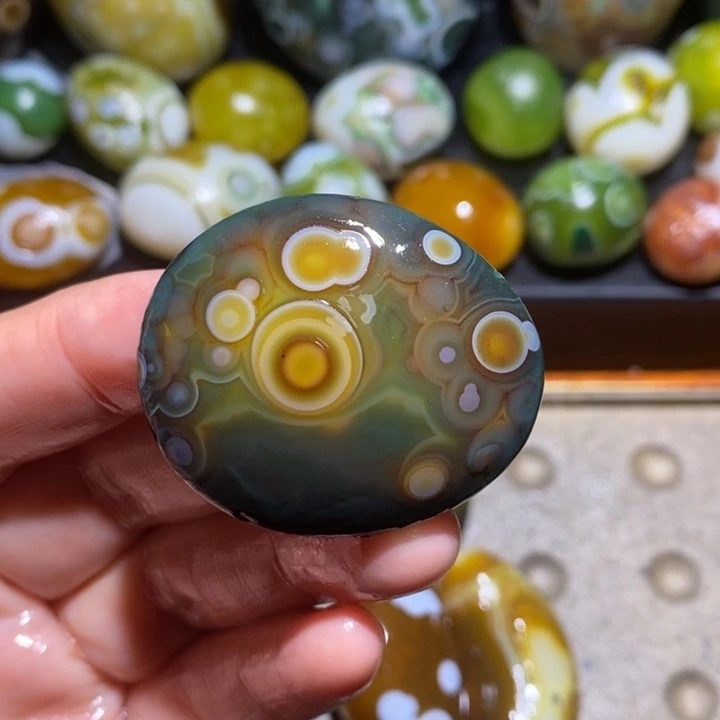 未镶嵌玛瑙/玉髓珠宝半成品121