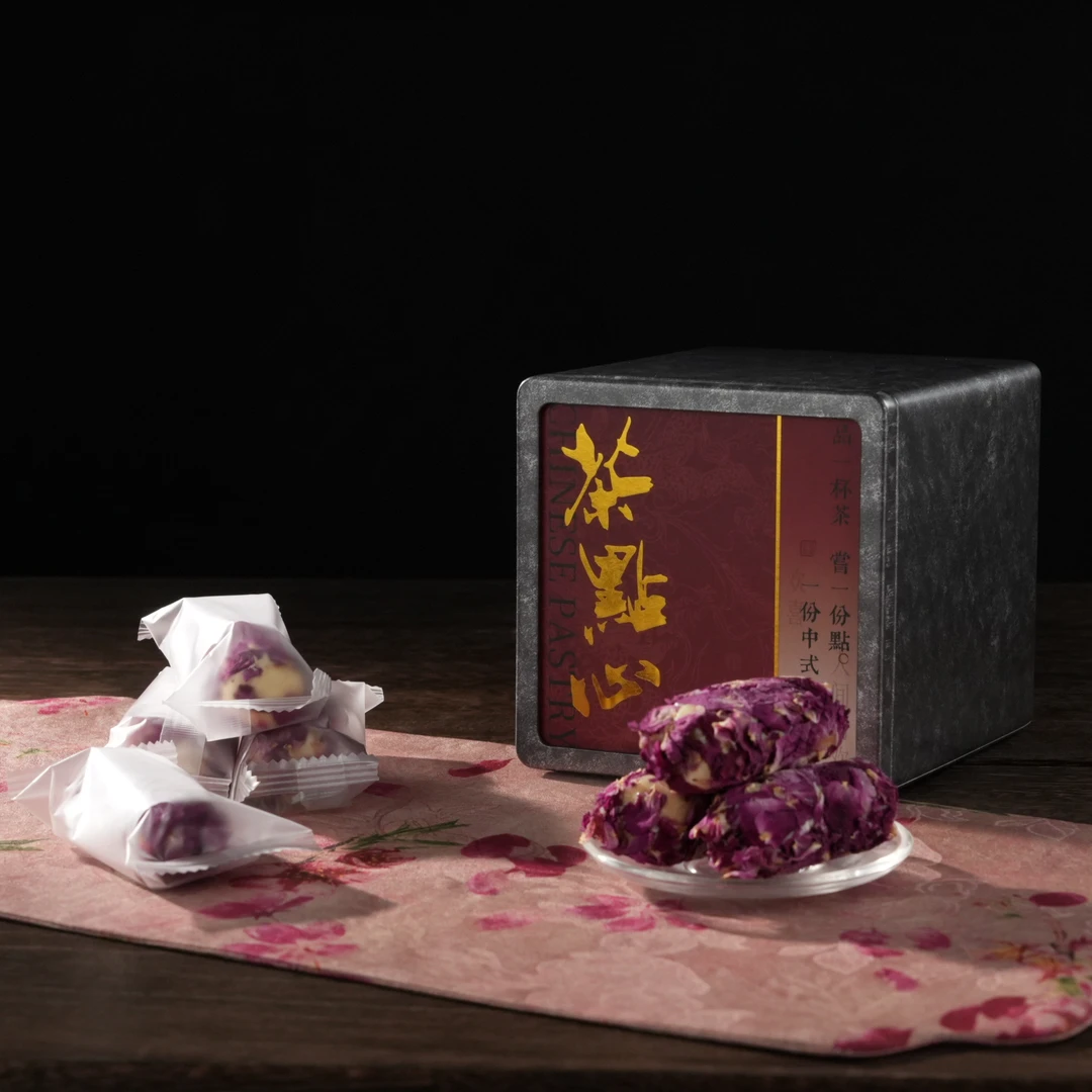 玫瑰奶酥 健康茶点传统纯手工茶点