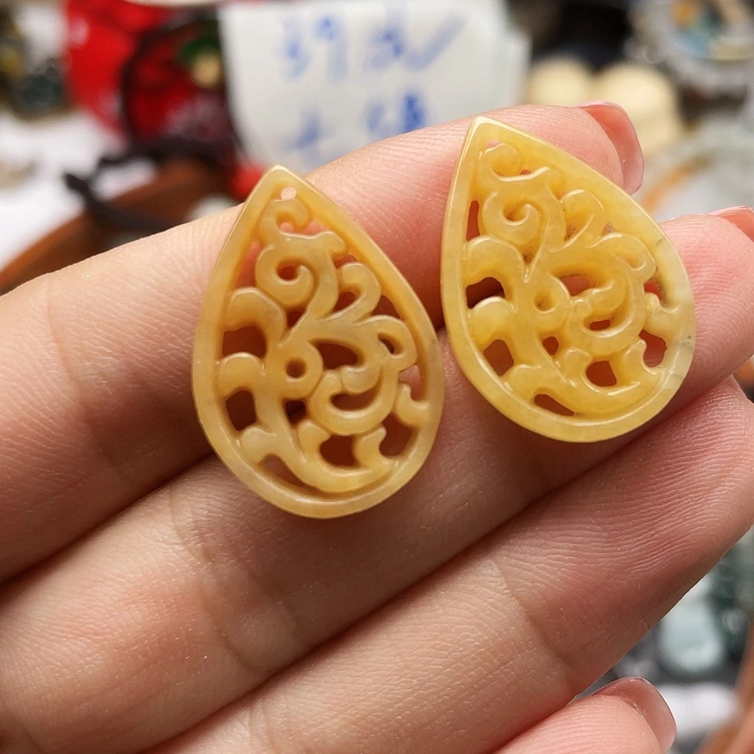 翡翠未镶嵌颈饰天然