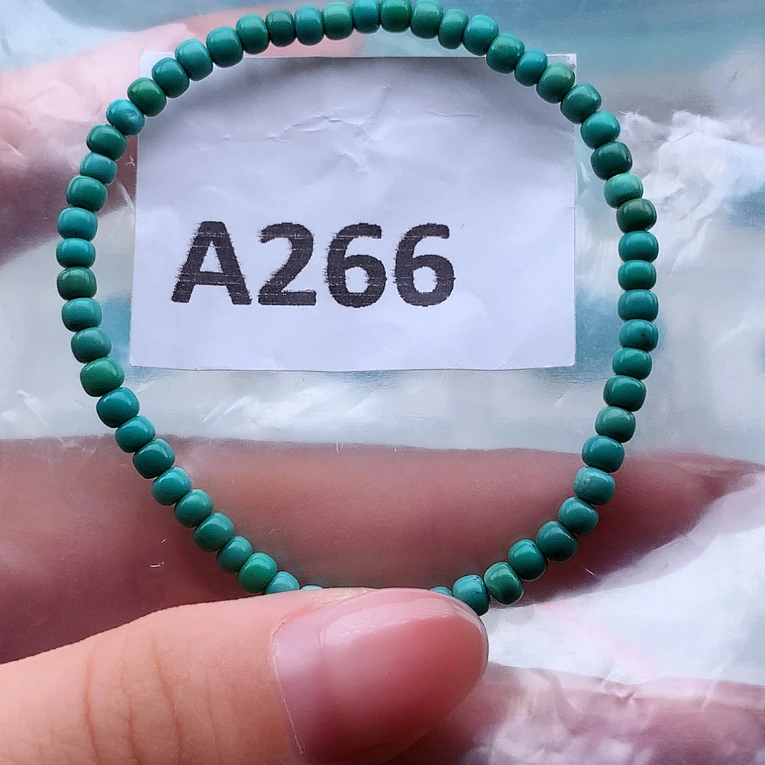 绿松石未镶嵌高瓷高色