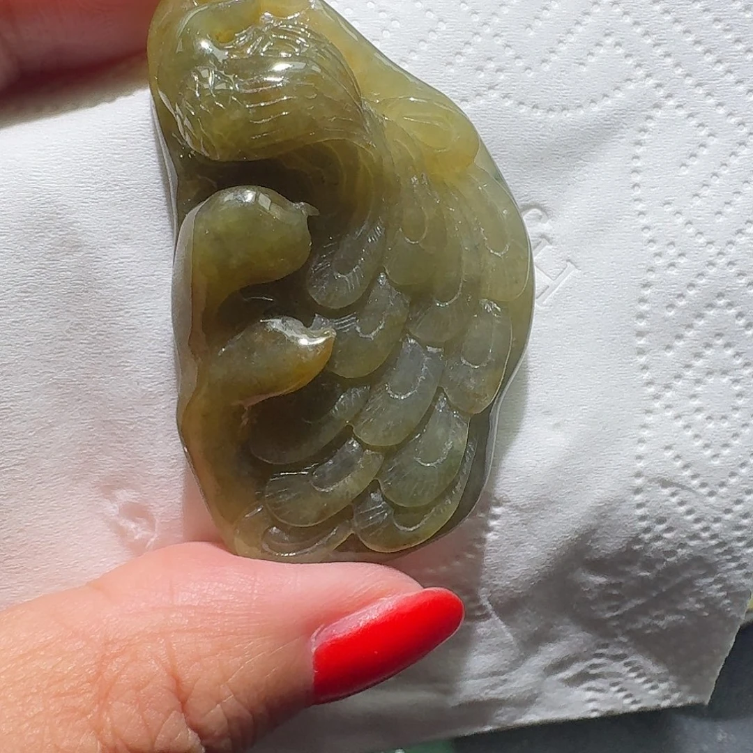 翡翠未镶嵌颈饰吊坠