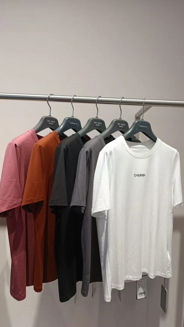 5353纯色基础短袖T恤