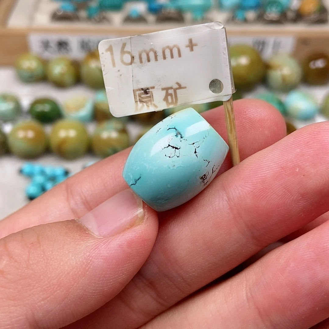 未镶嵌绿松石珠宝半成品