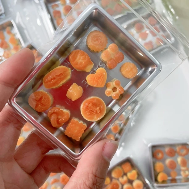 小红书同款泥小鼻嘎食品级硅胶捏捏乐真食玩DIY手工迷你解压玩具