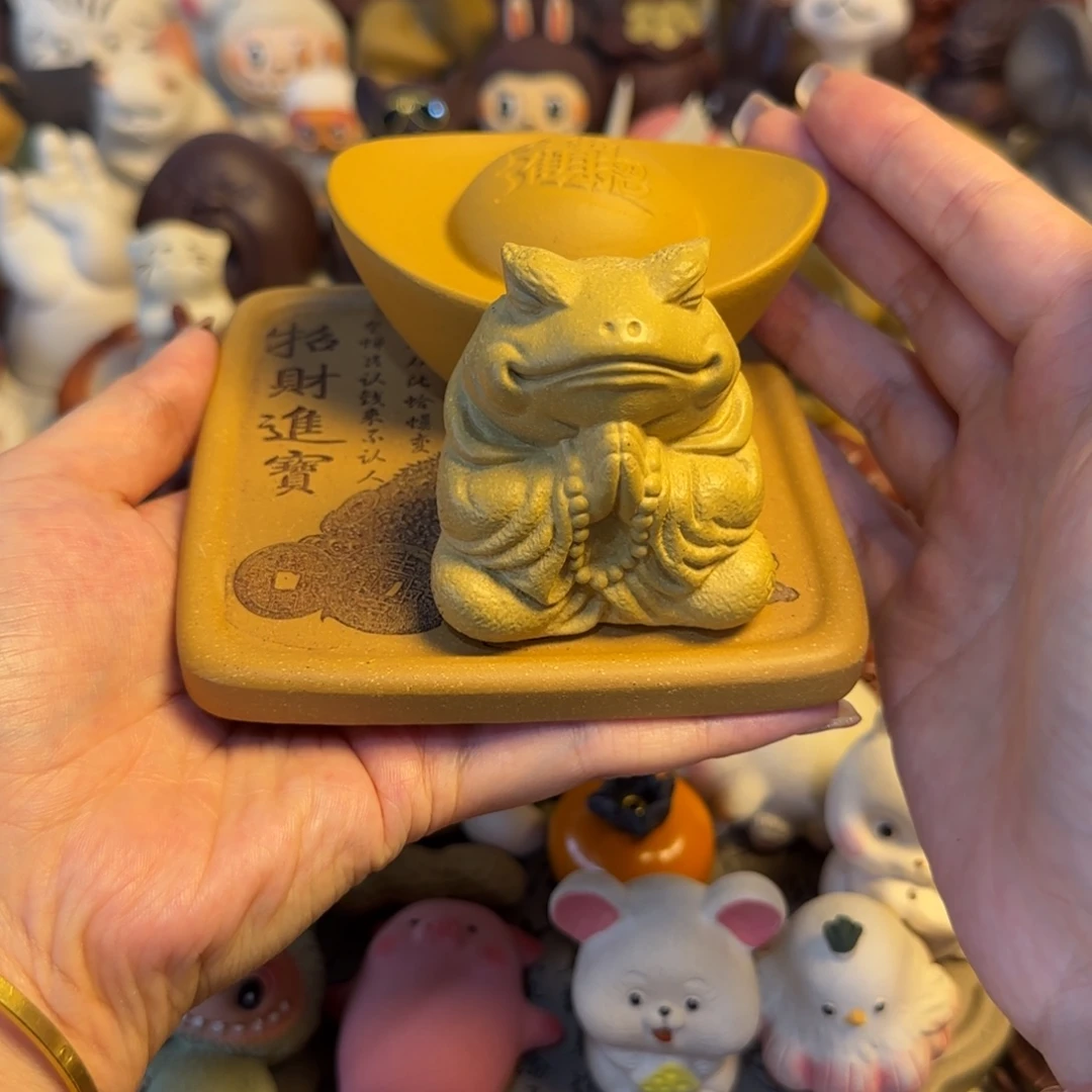 l***生紫砂茶宠紫砂制作工艺流程