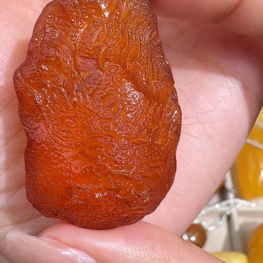 琥珀未镶嵌裸石你