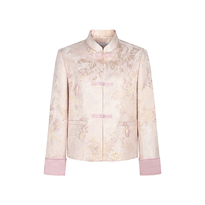 【尚雅专属】商场同款秋季新品国风提花外套N017B43456