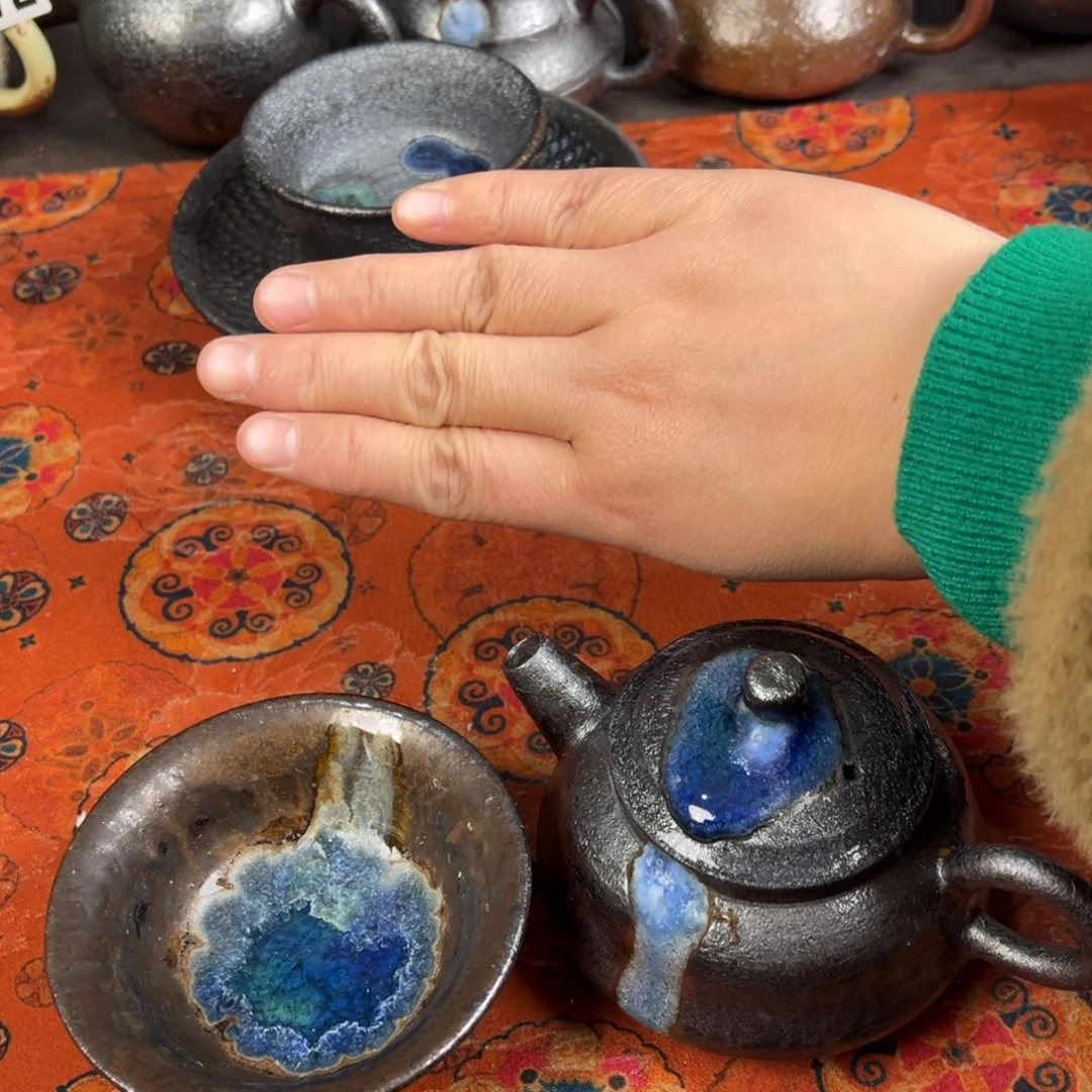 厦***尘柴烧茶器柴烧茶器